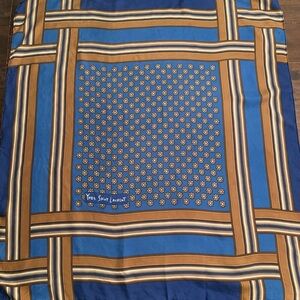 Vintage 100% silk Yves Saint Laurent scarf.
